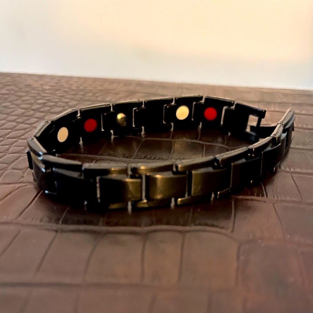 Mens link bracelet